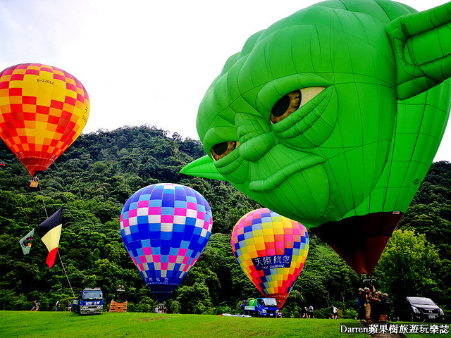 熱氣球嘉年華,桃園熱氣球嘉年華,桃園石門水庫熱氣球嘉年華,熱氣球繫留體驗活動,星際大戰熱氣球