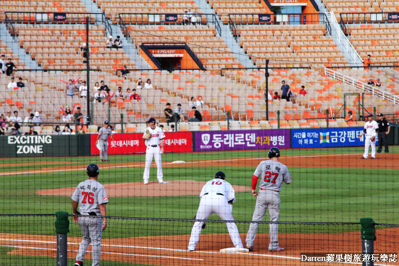 釜山自由行,韓國職棒體驗,樂天巨人啦啦隊,釜山社稷棒球場,釜山棒球場,韓國釜山景點