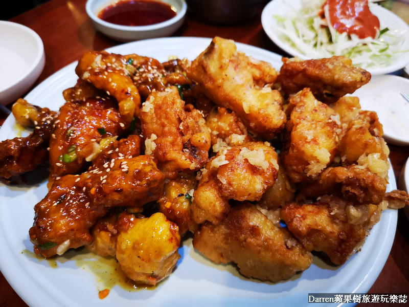 釜山炸雞,西面美食,梁山咕咕雞,釜山西面站炸雞,西面市場